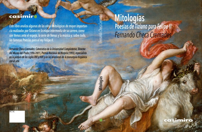 Checa Mitologías Tiziano cubierta