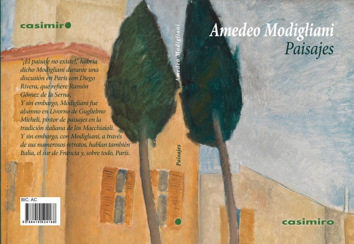 Modigliani Paisajes cubierta